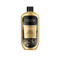 Eveline Cosmetics Luxury Expert لوشن مغذٍ للجسم بالذهب عيار 24 قيراط 350 مل