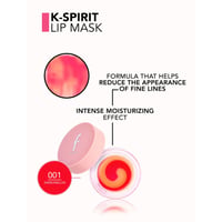 Flormar K-Spirit قناع الشفاه 001 Swirly Melon 8.5g