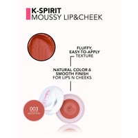 Flormar K-Spirit Moussy Lip & Cheek 003 Mocha Puff 5g