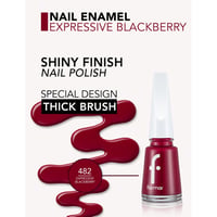 Flormar Nagellak 482 Expressive Blackberry 11ml