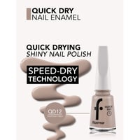 Flormar طلاء أظافر سريع الجفاف 12 Everyday Trick 11ml