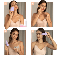 FOREO BEAR 2 للعينين والشفاه Microcurrent Line ملسن Device Lavender
