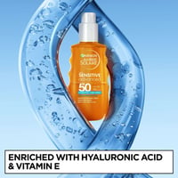 Garnier Ambre Solaire Advanced Sensitive Feuchtigkeitsspendendes Sonnenwasser LSF50 150ml