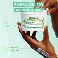 Garnier Vitamin E Avocado Moisturizing Body Cream 380ml
