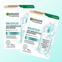 Garnier Pure Active Salicylic Anti-Imperfection Serum Mask x1