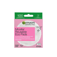 Garnier بشرة نشط Micellar Reusable Eco بادات x3