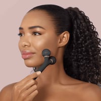 GESKE Sonic Facial Roller 4 في 1 Gray