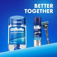 Gillette Cool Wave Antiperspirant Clear Gel Stick 70ml