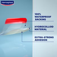 Hansaplast Second Skin Protection Plaster XL x3