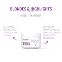 Goldwell Dualsenses Blondes & Highlights علاج 60 ثانية 200ml