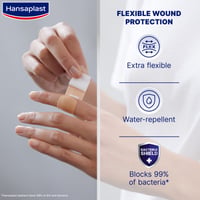Hansaplast Elastic Extra Flexible Water Resistant Plasters