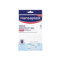 Hansaplast Med+ Aqua Protect 3XL Cerotti Sterili Impermeabili per Ferite x5