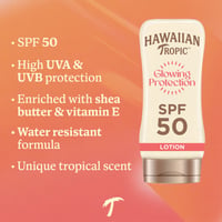 Hawaiian Tropic Glowing Protection Lotion SPF50 170ml (5.75floz)
