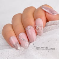 INOCOS Fiber Base Gel Milky Panacota Pink 15ml