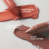 IsaDora The Glossy Lip Treat Twist Up Color Stick 03 Beige Rose 3.3g