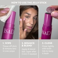 IsaDora The Lip & Cheek Tint Cooling Jelly Stick 10 Coral Rouge 12g