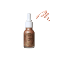 J.Cat Halo إشراق Liquid هايلايتر 105 Moon خفيف 15ml