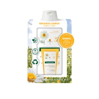 Klorane Blonde Highlights Shampoo with Chamomile 400ml + Balm 50ml