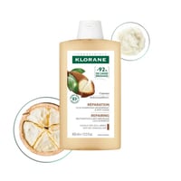 Klorane Repareringsschampo Återuppbyggande & Anti-Brott Cupuaçu-Smör Cica-Schampo 400ml