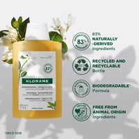Klorane Sun Radiance Nourishing Shampoo with Tamanu and Monoi 200ml