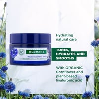 Klorane Water Sleeping Mask with Organic Cornflower 50ml
