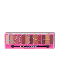 L.A. Colors Color Vibe Eyeshadow Palette CES788 Rose
