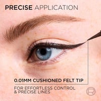 L'Oréal Paris Haute Precision Liquid Eyeliner 020 Brun Leather