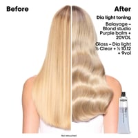 L'Oréal Professionnel Dia Light Hyaluronic Acidic Gloss Color Demi-Permanent Hair Dye 8.1 Light Ash Blonde 60ml