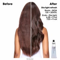 L'Oréal Professionnel Dia Light Gloss Ácido Hialurónico Coloración Tinte Capilar Semipermanente 10.12 Platinum Ash Iridescent Blonde 60ml
