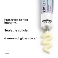L'Oréal Professionnel Dia Light Hyaluronic Acidic Gloss Color Demi-Permanent Hair Dye 10.23 Lightest Iridescent Gold Blonde 60ml