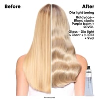 L'Oréal Professionnel Dia Light Hyaluronic Acidic Gloss Color Demi-Permanent Hair Dye 5.11 Light Intense Ash Brown 60ml