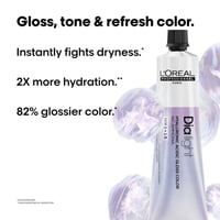 L'Oréal Professionnel Dia Light Gloss Colorante Acido Ialuronico Colorazione Demi-Permanente per Capelli 6.8 Dark Mocha Blonde 60ml