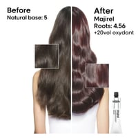 L'Oréal Professionnel Majirel Permanent Hair Dye 4.15 Ash Mahogany Brown 60ml