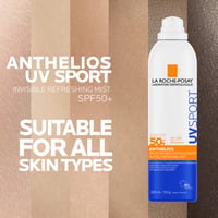 La Roche-Posay Anthelios UV Sport Niewidoczna Odświeżająca Mgiełka SPF50+ 200ml