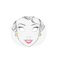 Mad Beauty Disney Princess Belle Sheet Face Mask 25ml