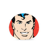 Mad Beauty Superman Coconut Sheet Face Mask 25ml