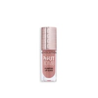Makeup Revolution Pout Bomb Plumping Lip Gloss Candy Pink Nude 4.6ml