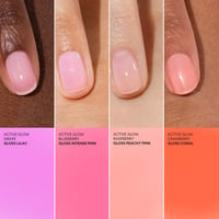 Manucurist Active Glow Nail Care Effects Raspberry 15ml