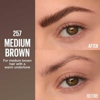 Maybelline Brow Inserts Kulmude Paljundamise Tööriist 04 Medium Brown