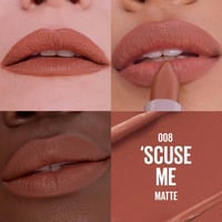 Maybelline Moisturizing Serum Matte Lipstick 008 'Scuse Me