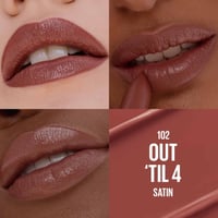 Maybelline Moisturizing Serum Satin Lipstick 102 Out Til 4