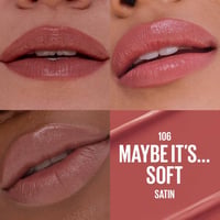 Maybelline Moisturizing Serum Satin Lipstick 106 Maybe It’s...Soft