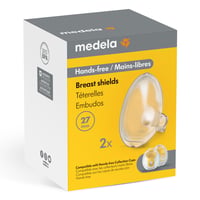 Medela Hands-Free Breast Shields Large Size x2