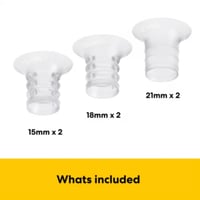 Medela Inserts Compatible with Breast Shields x6