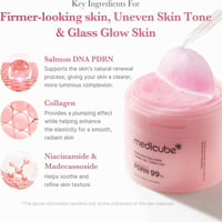 Medicube PDRN Pink Collagen قرص تونر جل مرطب x70