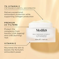Medik8 Daily Radiance Vitamin C Creme C-Tetra SPF30 50ml