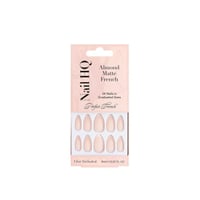 Nail HQ Perfect French Amandel Matte French Nagels x24