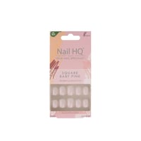 Nail HQ Square Baby Pink Nails x24
