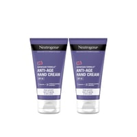 Neutrogena Visibly Renew Anti-Aging Hand Cream SPF20 75ml x2