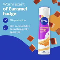 Nivea Caramel Fudge 72h Anti-Perspirant Fragranced Spray 150ml